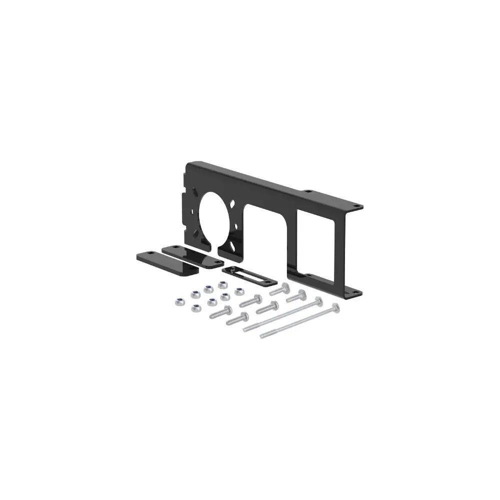 Easy-Mount Wiring Bracket for 4 or 5-Flat & 6 or 7-Round (2" Receiver) - CUR58000